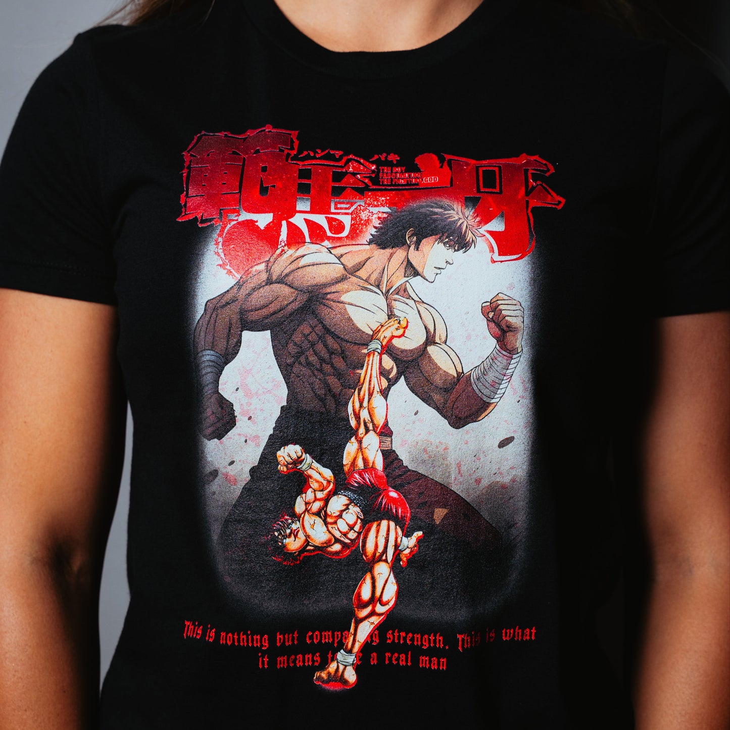 BAKI TEE. 'Real Strength'