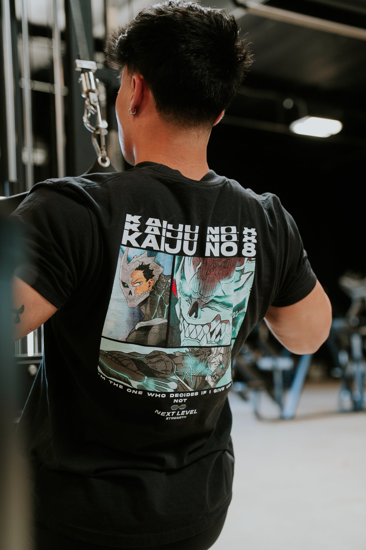 KAIJU NO. 8-KAFKA TEE. "Unbreakable Will"